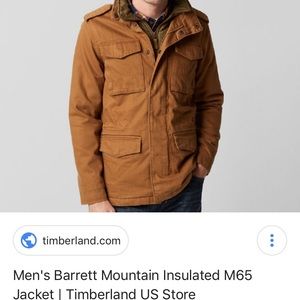 Timberland coat jacket